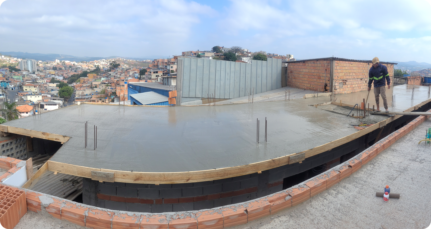 Concretagem de laje residencial: passo a passo profissional. Concretagem de laje residencial: passo a passo profissional